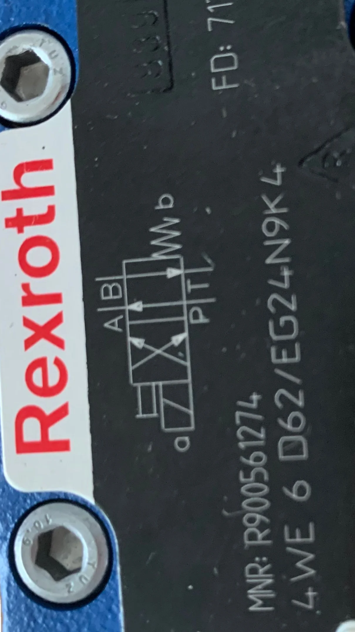 4we 6 D6x/eg24n9k4 R900561274 Rexroth Original R900924874 4weh16d72 ...