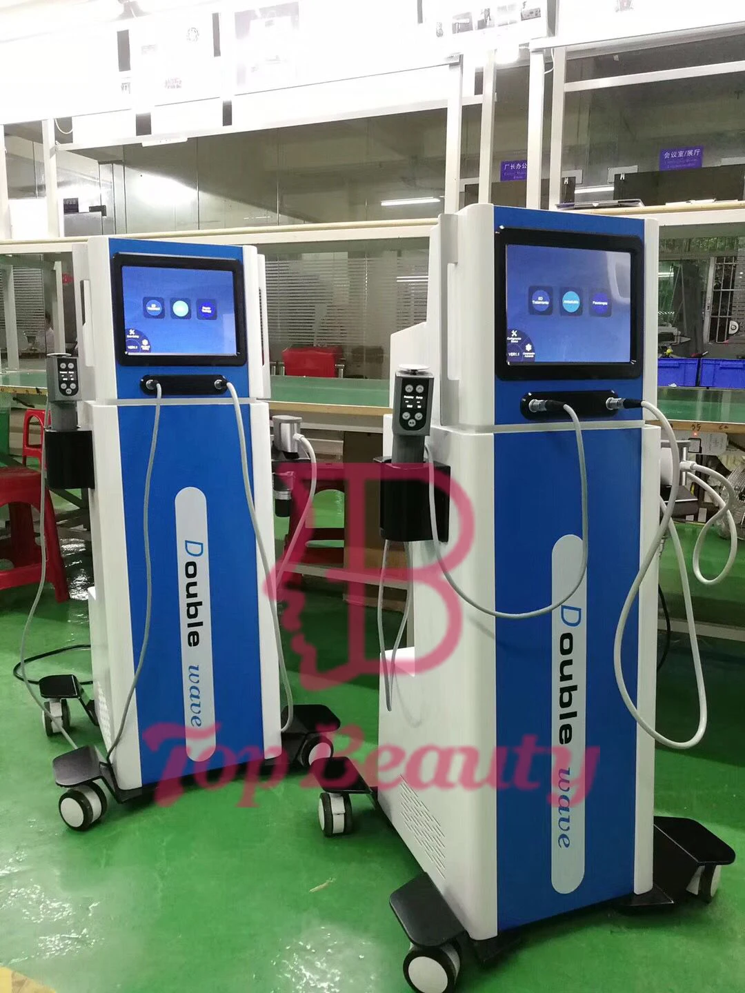 2 handle extracorporeal shock waves&pneumatic shockwave medical equipments for SW13 Erectile Dysfunction Treatment Device