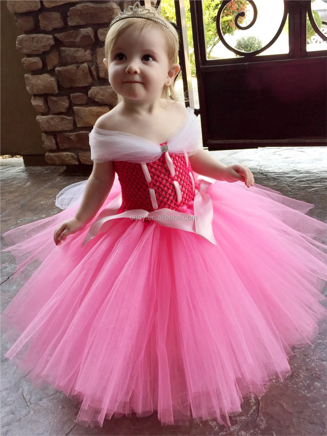 Halloween costumes princess Aurora tutu dress cute princess baby girls dress 