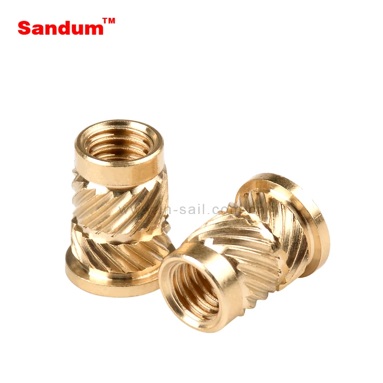 M4 M5 M6 M8 Brass Knurled Threaded Insert Nut For Plastics Buy