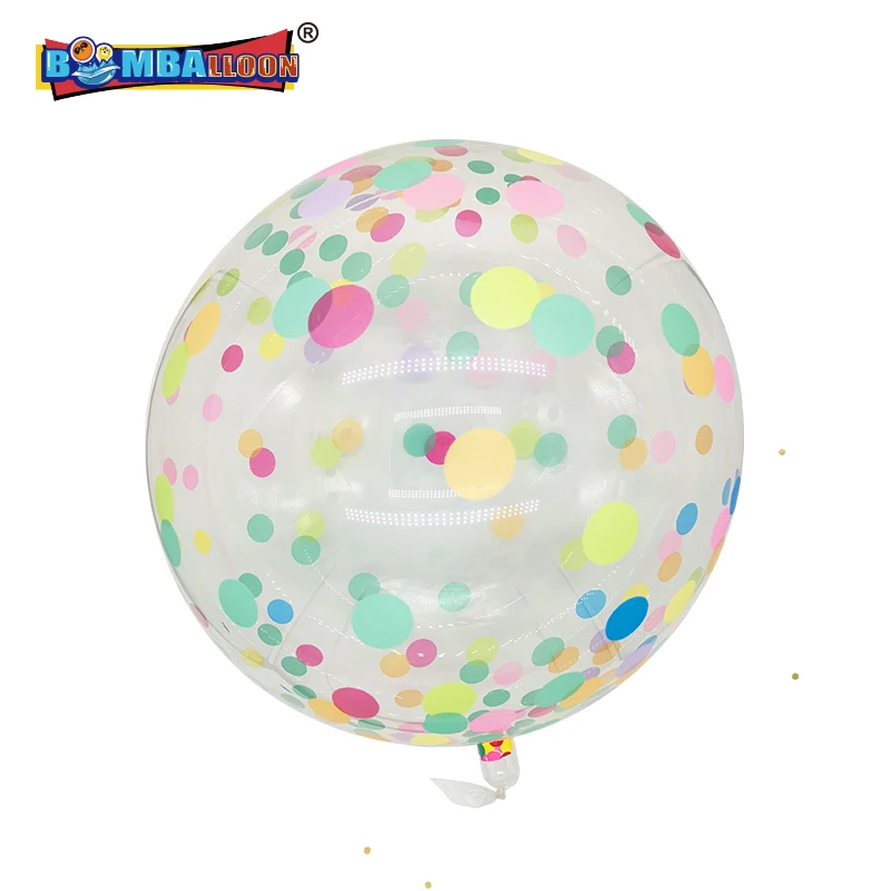 Bobo Confetti Balloons With Stick Color Bobo Balloons Buy Bobo