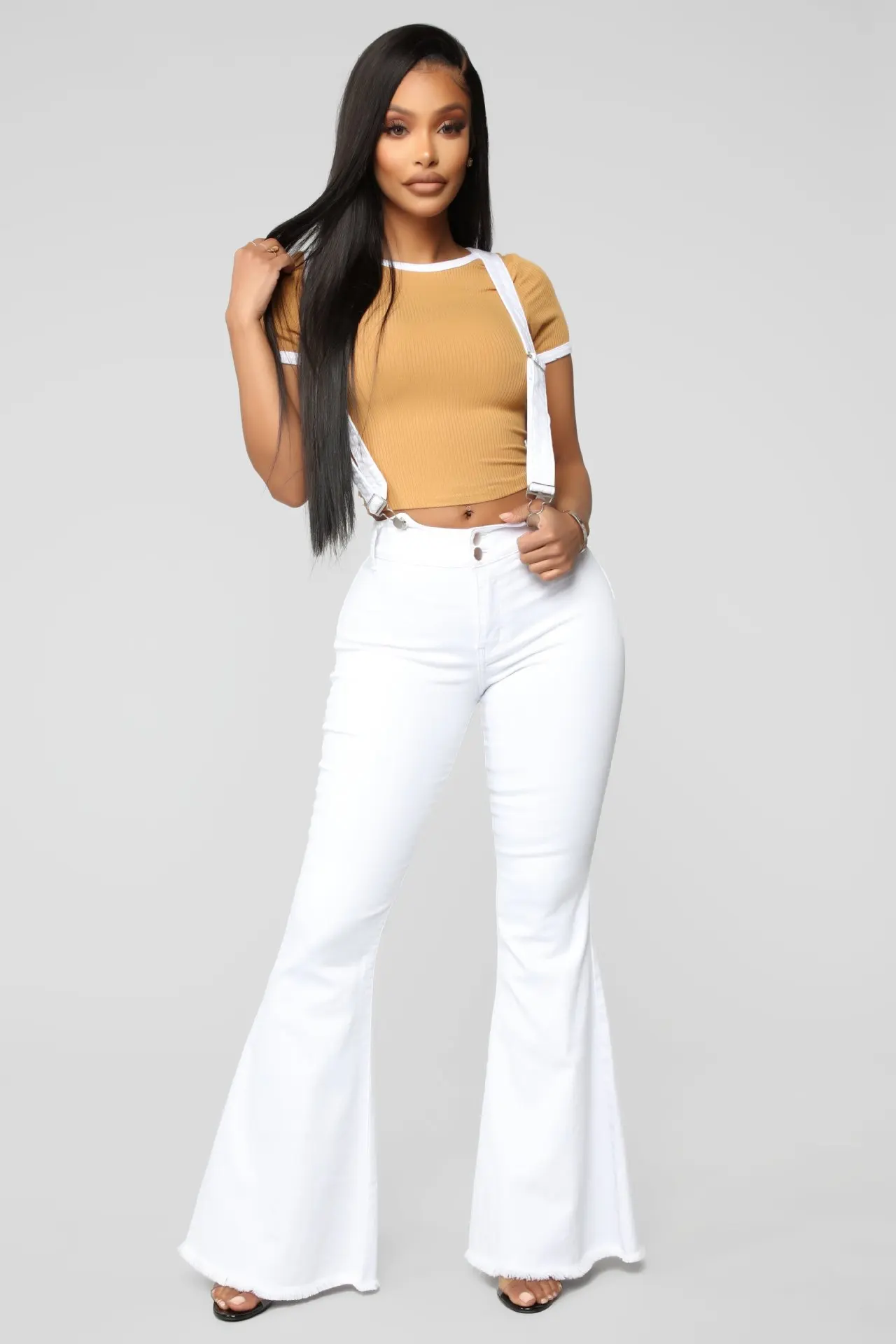 Amazon Top Sale In Stock Ladies Denim 