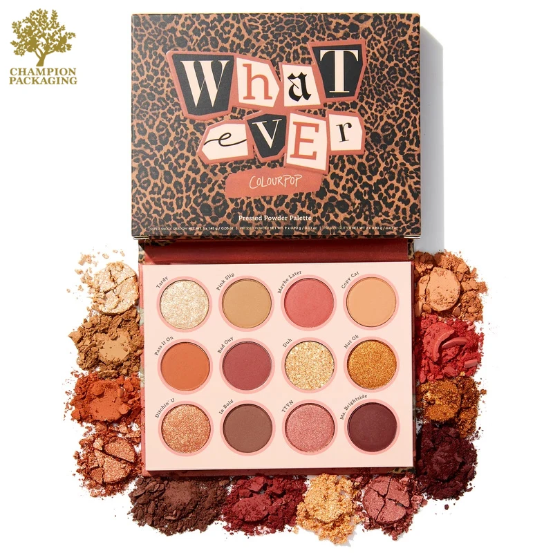 2021 Wholesale White Empty Eyeshadow Makeup Compact Palette Packaging