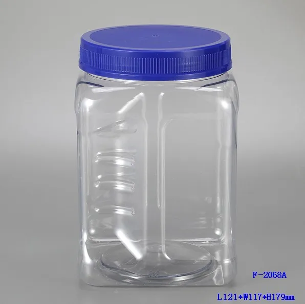 2700ml Large Straight Round Plastic Protein Powder Container Storage &  Clear PET Food Jar Suppliers and Manufacturers - China Factory - Fukang  Plastic