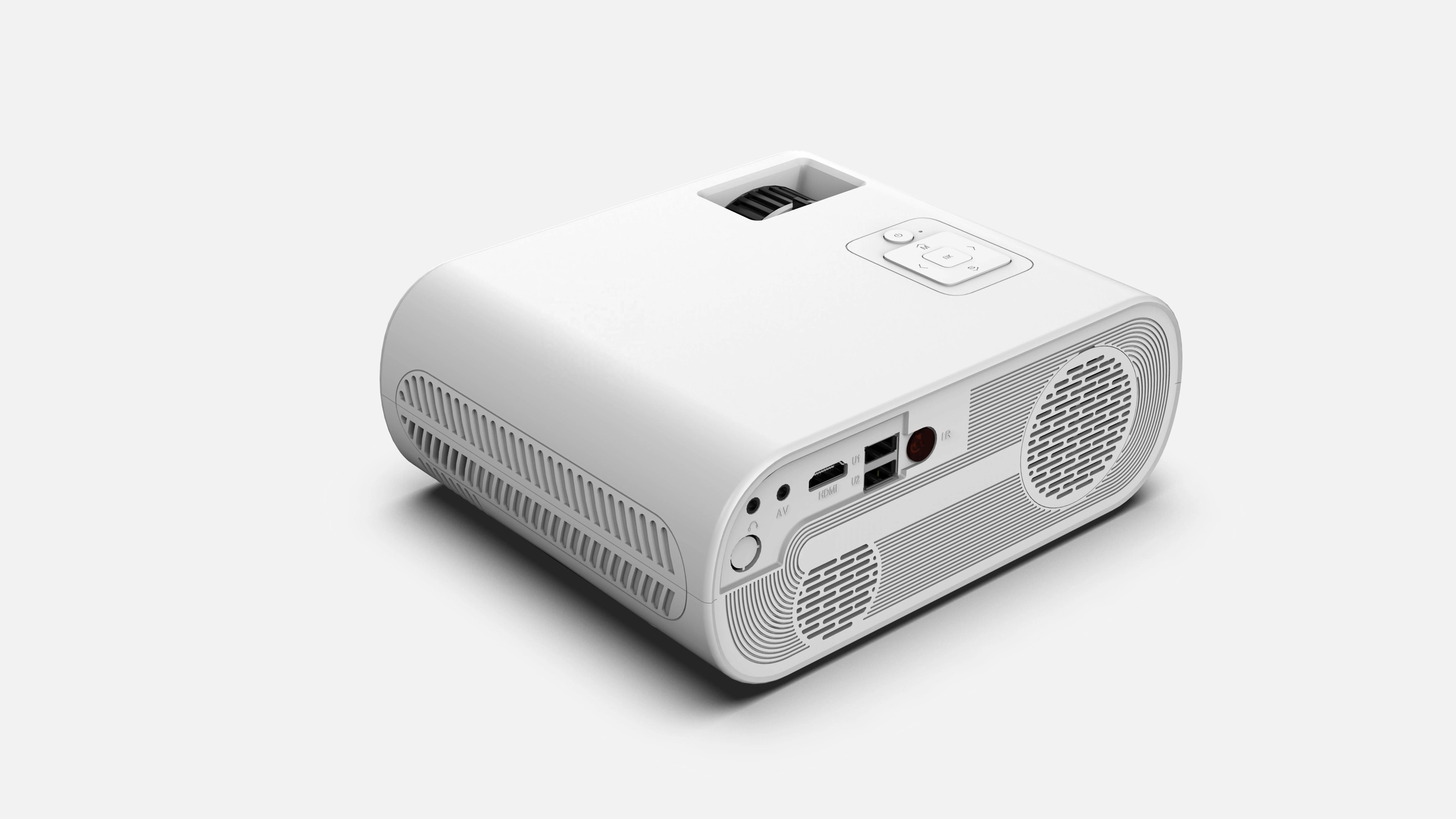 Aun C10 Lcd Led Projector 720p Native Resolution 1080p Full Hd Video