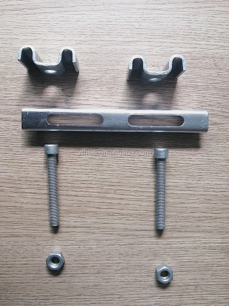Hdg Double Grating Saddle Clip Fastener Clamps Buy Hdg Double Grating