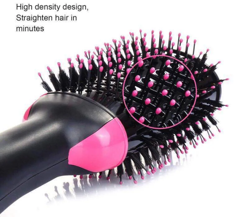 REVLON One-Step Hair Dryer And Volumizer Hot Air Brush black