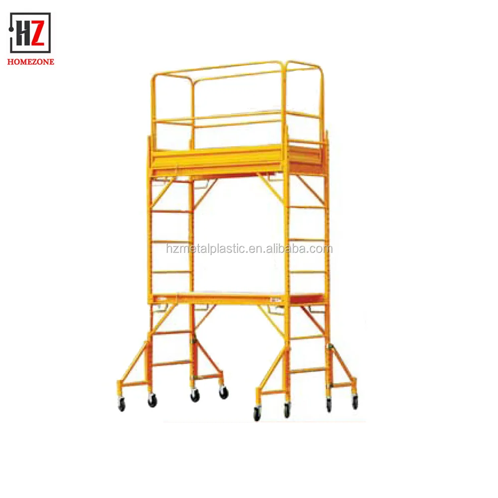 Safety 6ft. Aluminum Multi-use Ladders Safeclimb Baker Style Rolling ...