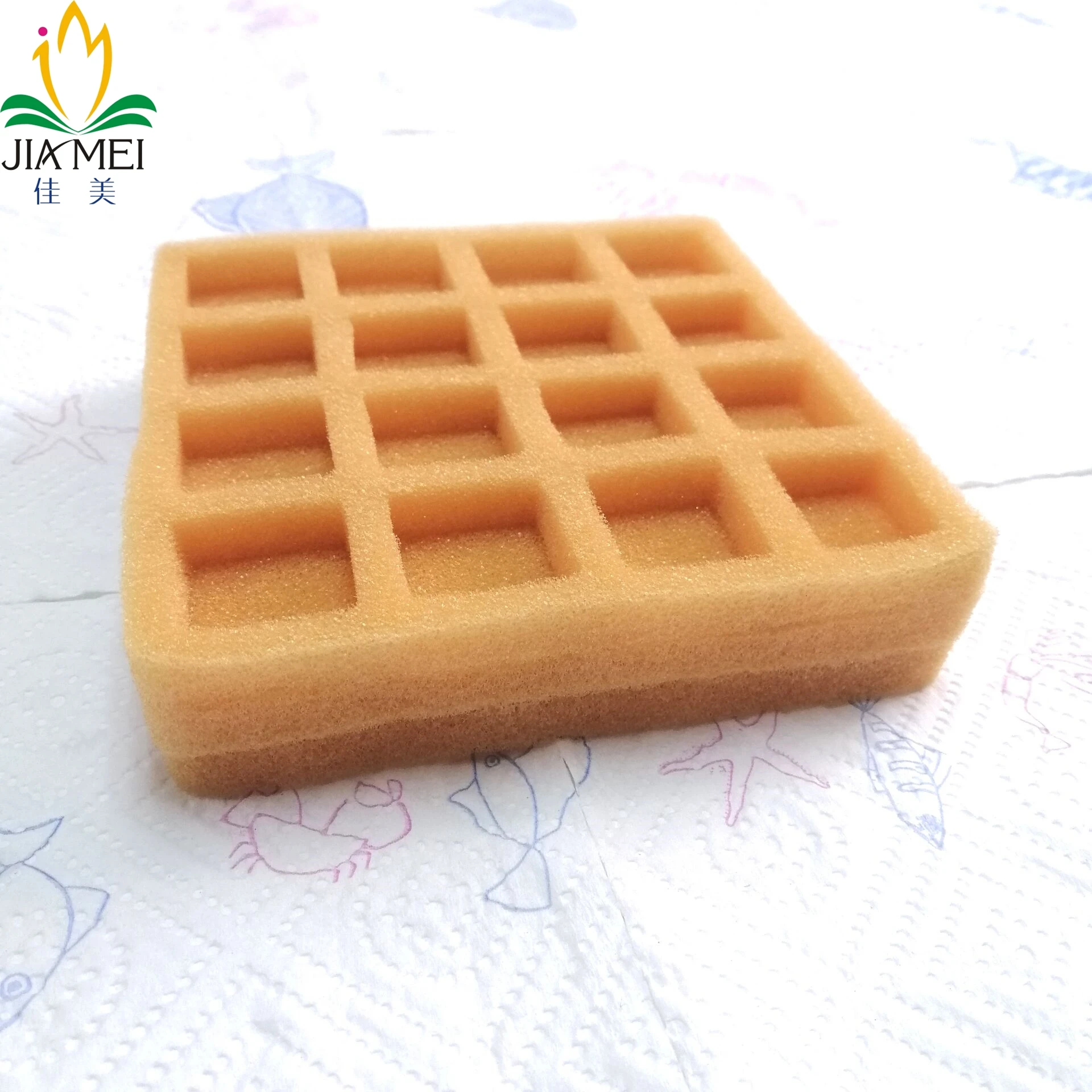 Waffle Washer Bath Sponge - Allkinds