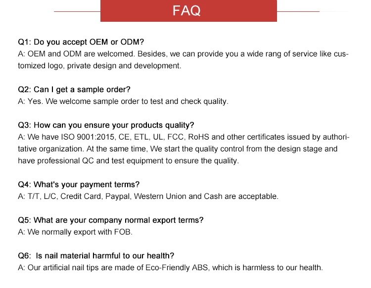 french false fingernails