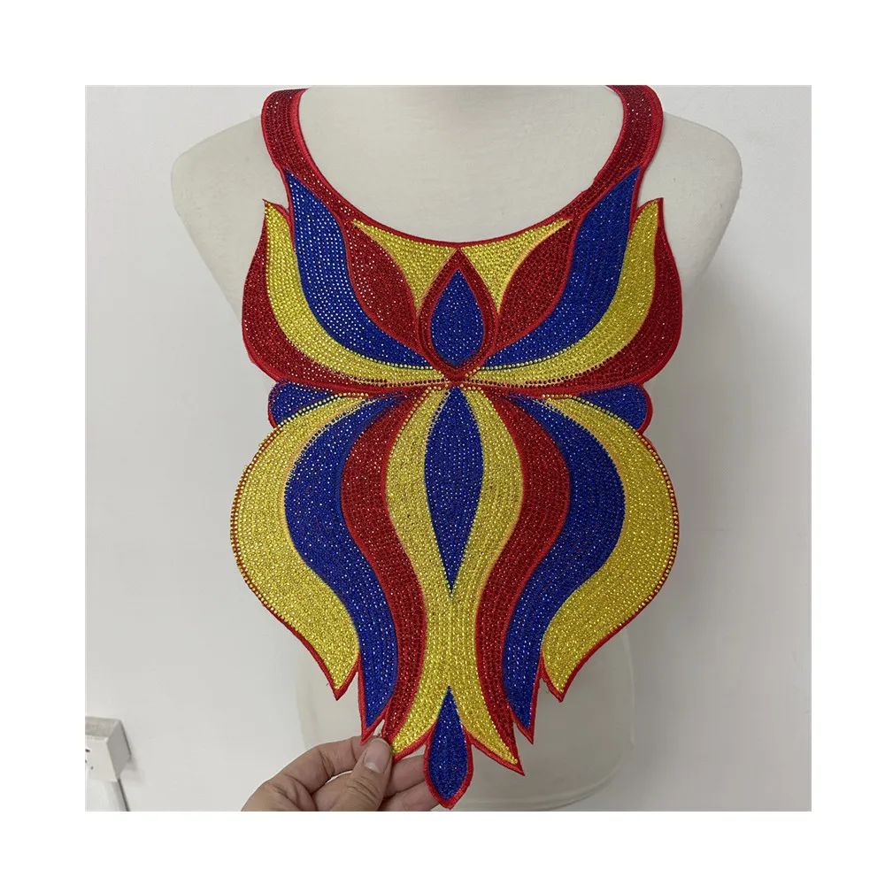 Embroidered Rhinestone Bling Iron On Patches For Clothing Diy Buy Iron On Patches,Embroidered