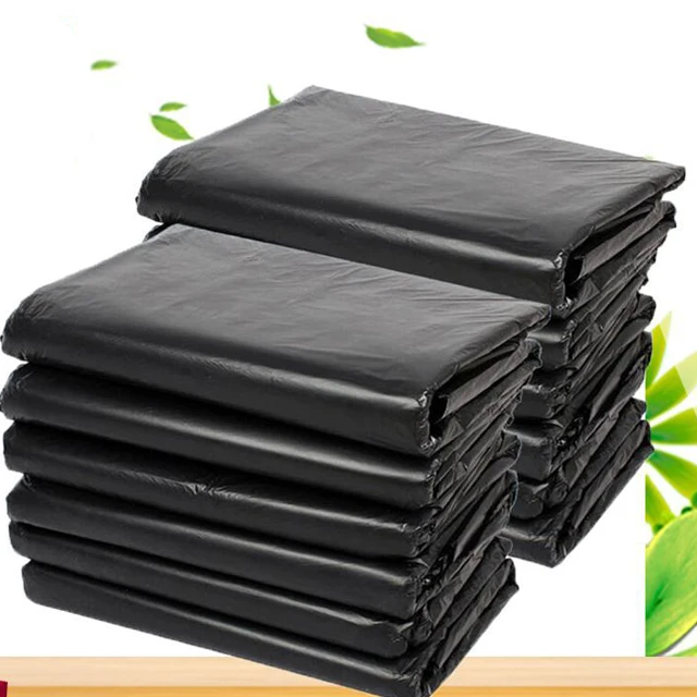 大型可生物降解大hdpe ldpe塑料垃圾袋/黑色塑料垃圾袋垃圾
