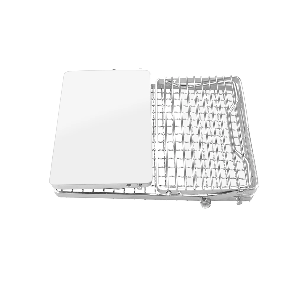 New Style Twofolding Threepiece Grills Pan Camping Stove Portable