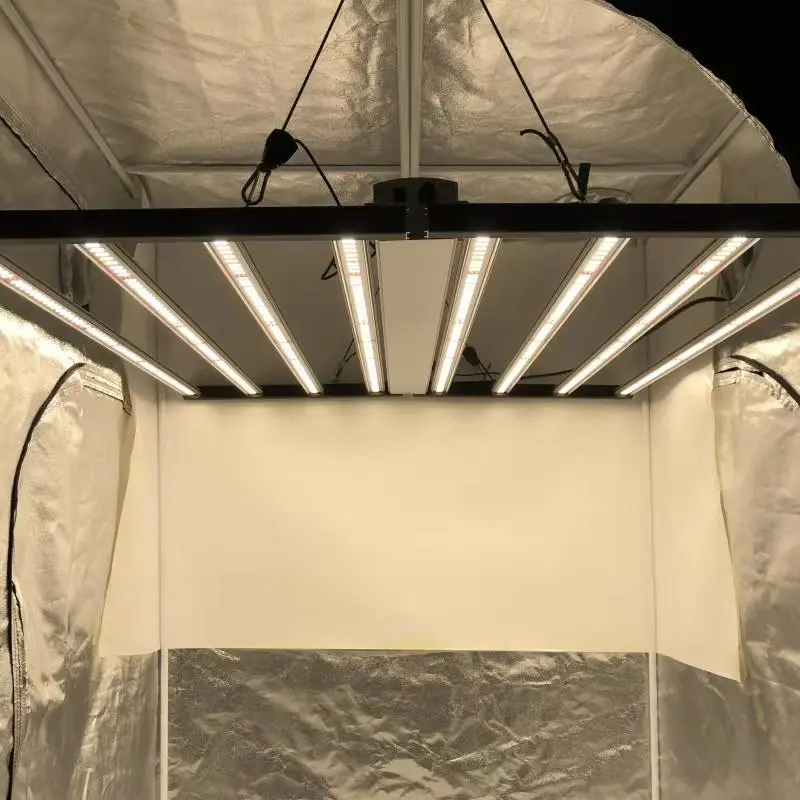 hydroponics foldable 660W 1000W lm301b lm301h led grow light grow lamp to replace T5 fixture