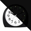 BM13701 Silent Analog Alarm Clock Non Ticking Beep Sounds Increasing Volume Battery Operated Snooze light