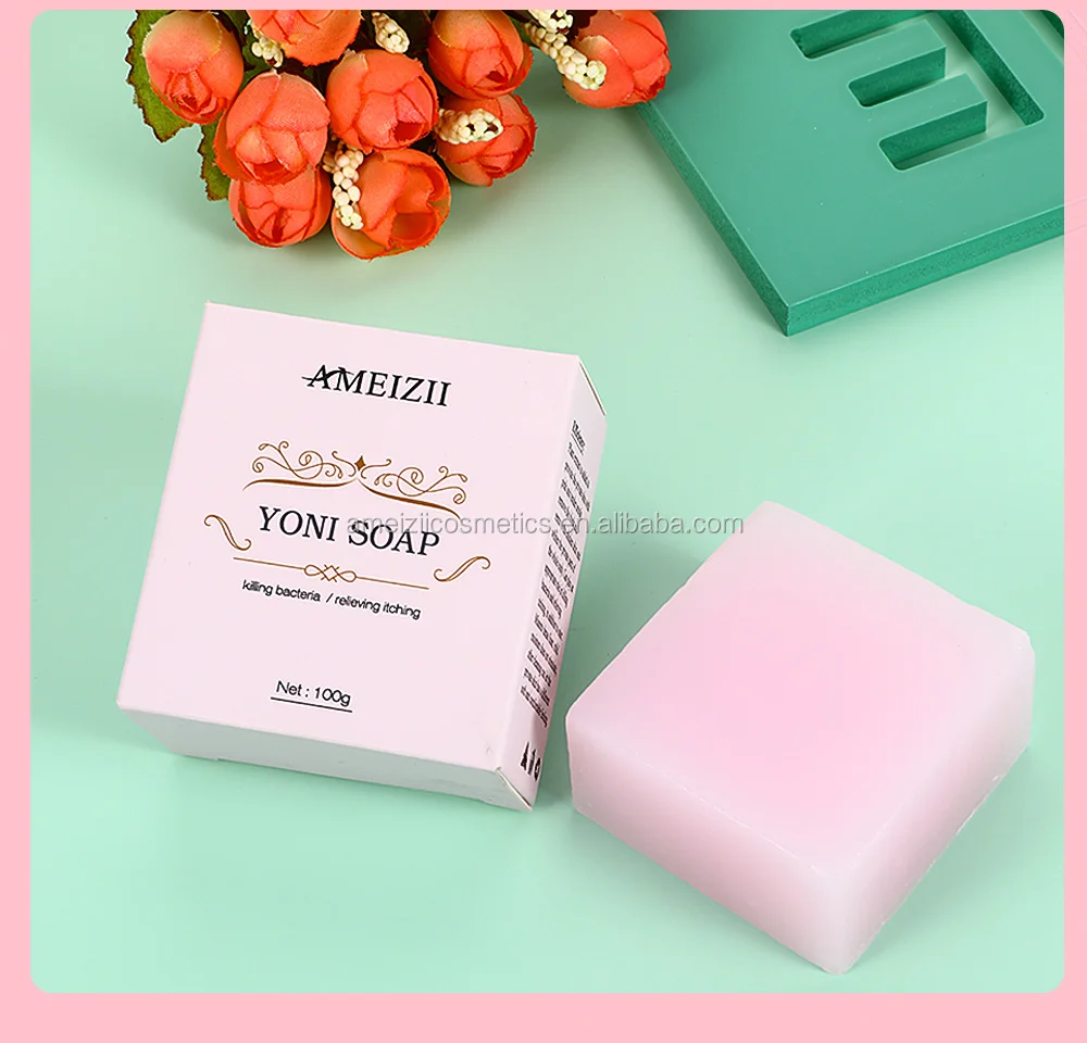 Feminine Intimate Hygiene Yoni Soap Private Care Sabun Mandi Detox Essential Oil Savon 2745