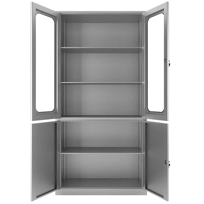 Stainless Steel File Glass Medical Hospital Instrument Cupboard