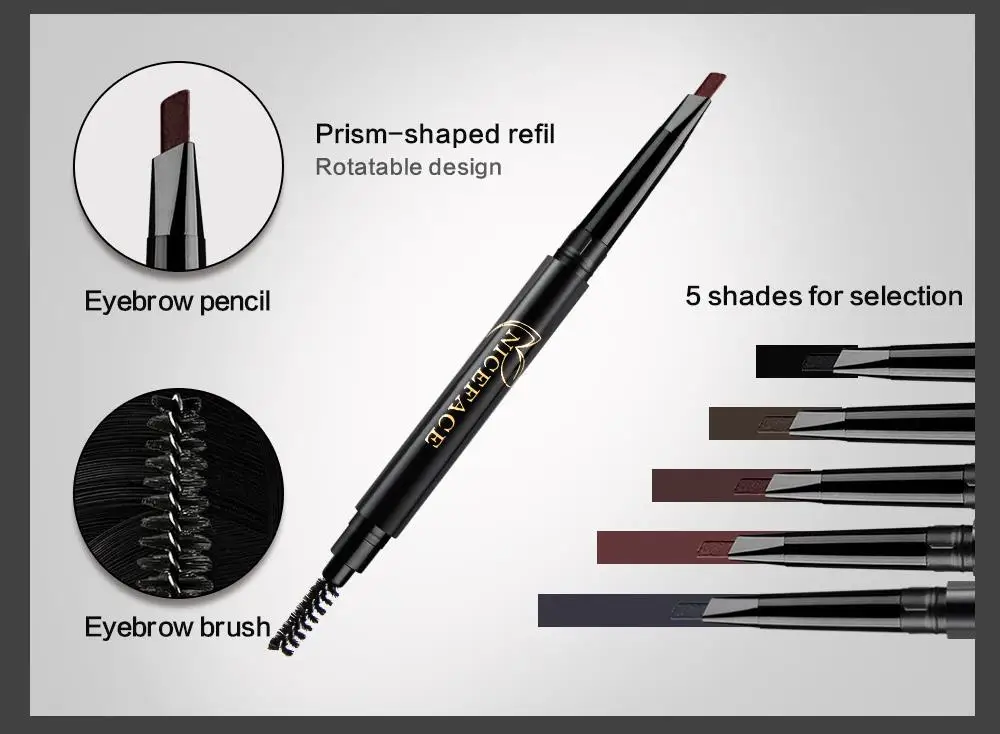 amazon hot sale Hot Sale Eye Makeup 5-Color Set of  Waterproof Eyeliner Pen and Eyebrow Pen +Eyelash Extension Mascara