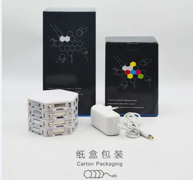 Amazon hot creative new led quantum lamp hexagon wifi night light