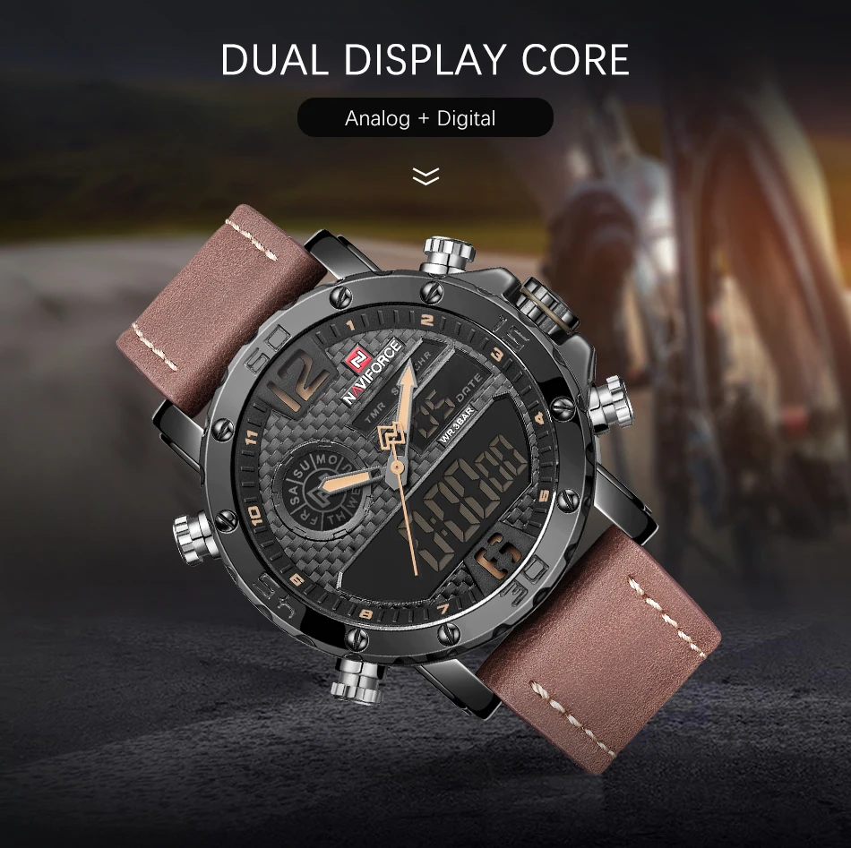 Naviforce New Style Oem Beautiful Leather Quartz Japan Movt Wrist Men  Watches - Buy Naviforce Watch,Men Watch,Quartz Watch Product on Alibaba.com