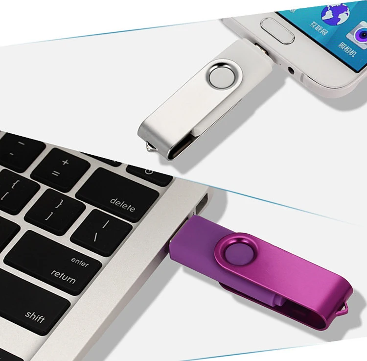 Customized Swivel USB Flash Drive with Your Logo Best Promotional Usb Flash Drive Pendrive Usb Memory Stick - ANKUX.COM