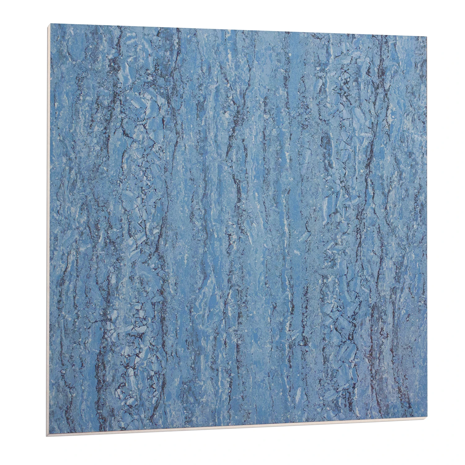 Van Gogh  Blue Stone Glossy Marble Porcelain Artist Tile 800x800