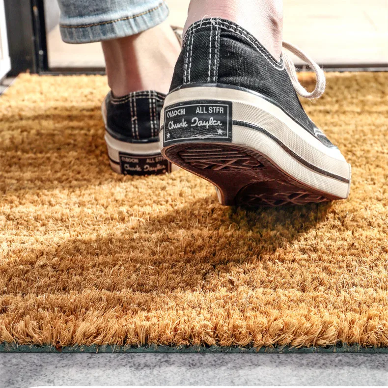 Pvc Vinyl Rubber Backed Outdoor Coco Coir Coconut Fiber Door