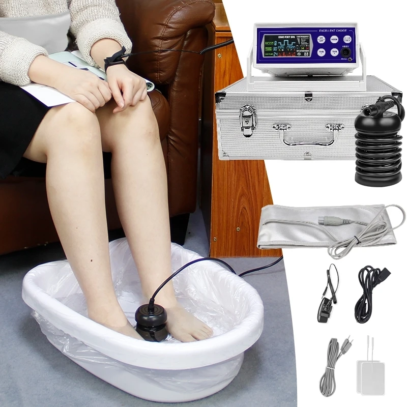 Home Use Foot Detox Ionic Machine Ionic Detox Foot Bath Machine Spa