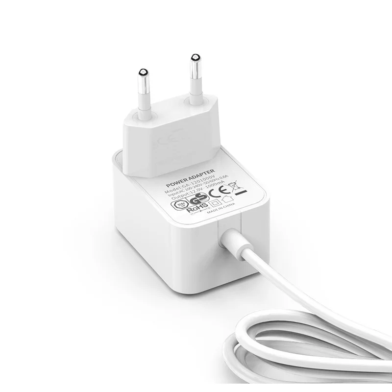 12v1a Power Adapter European Gs Certification Eu Ce Certification High