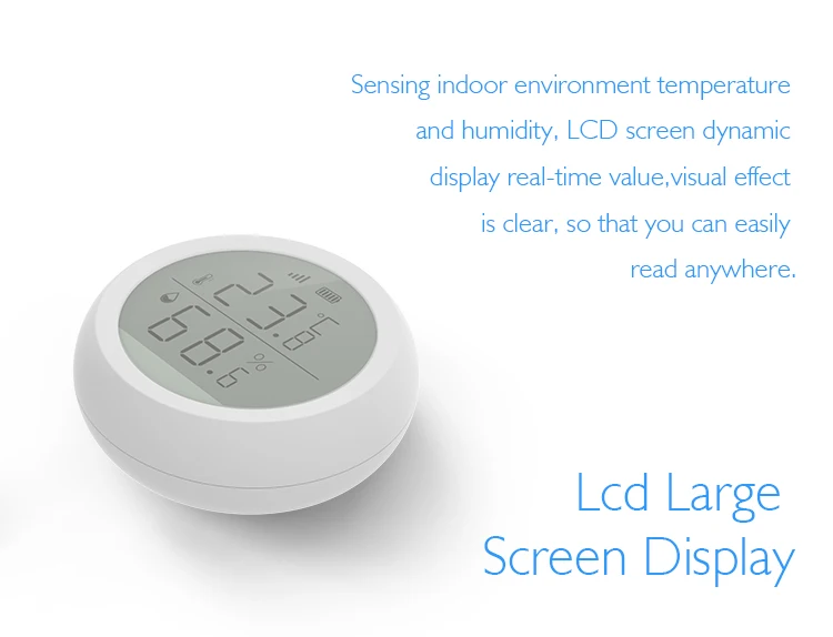 Real Time Monitoring Humidity Temperature Smart Wireless Sensor Testing Meters For Smart Home - ANKUX.COM