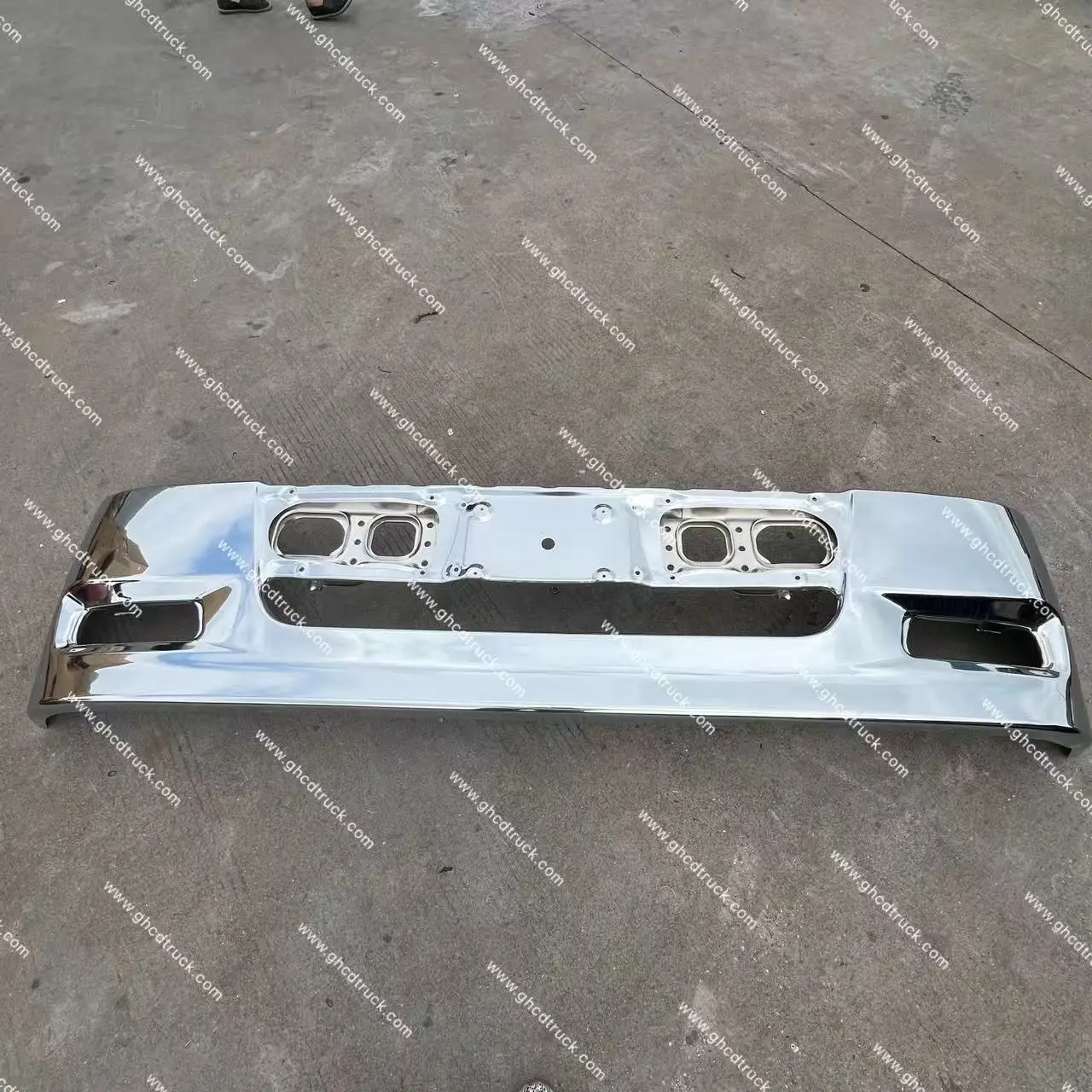 product ghcd high quality chrome metal bumper for japanese trucks new condition for hino profia isuzu nissan mitsubishi plastic material-0