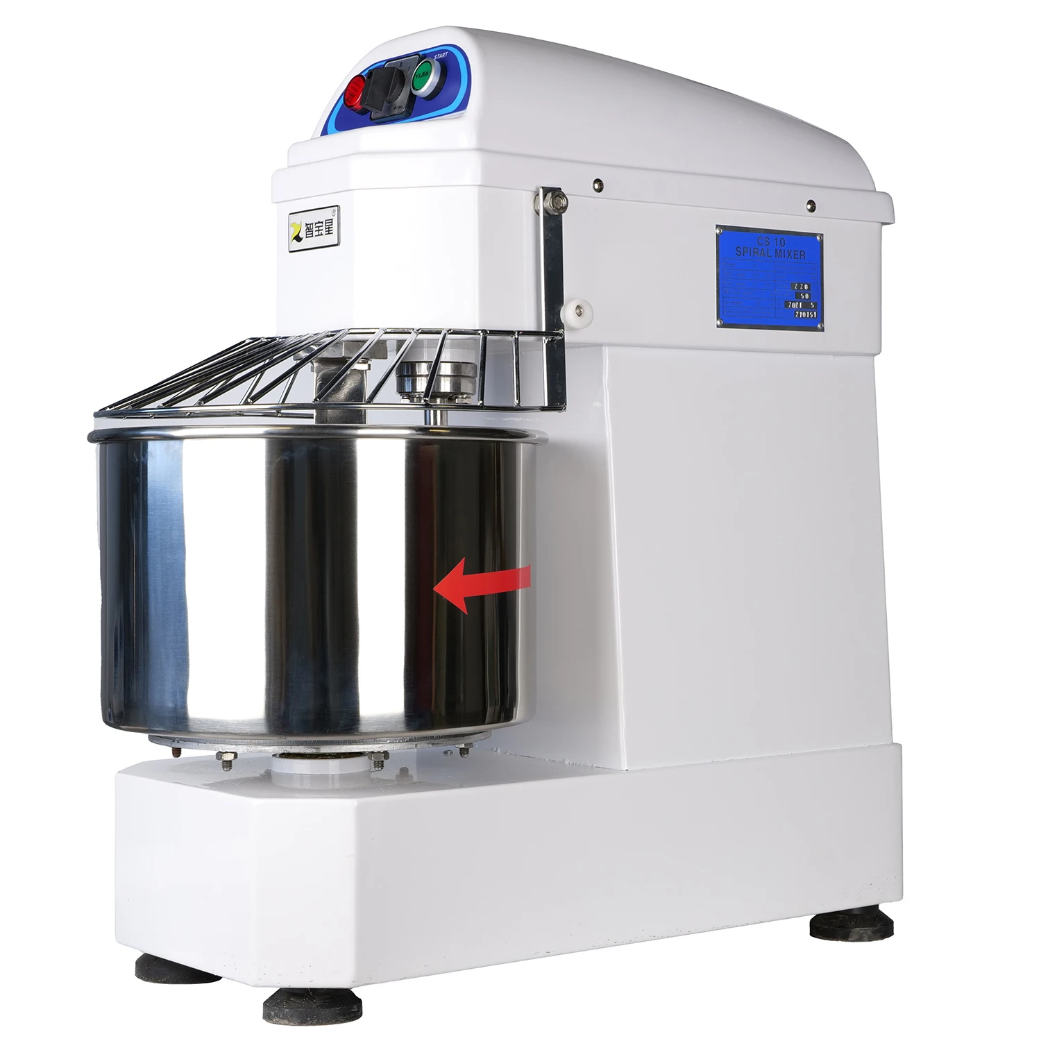 10 litre bakery mixer commercial
