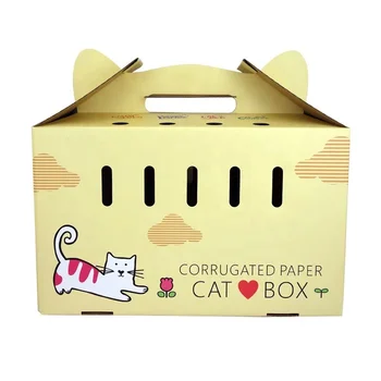 cardboard cat carrier