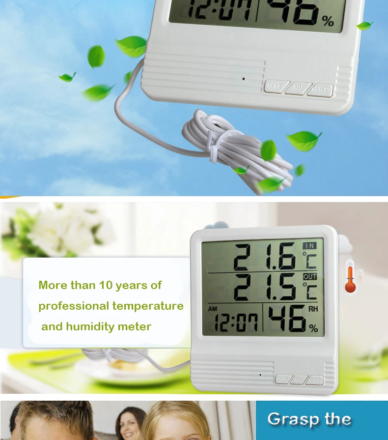 High Quality Fish Tank Thermometer Digital Thermometer In Celsius