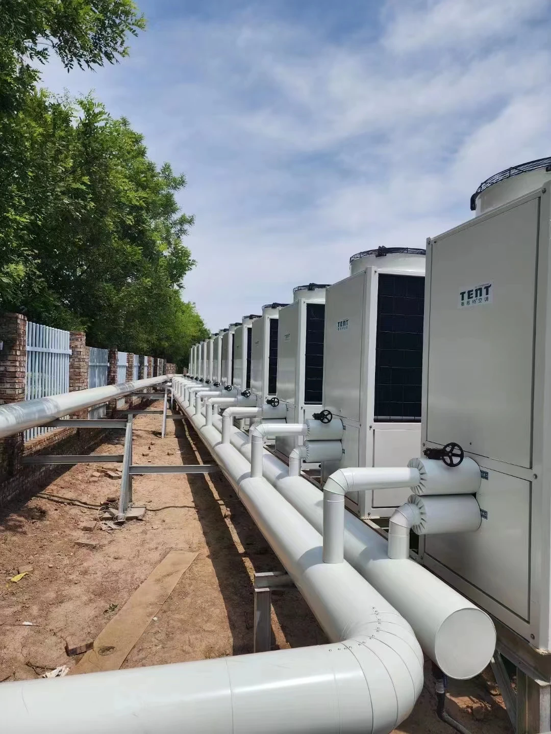 Air Conditioner System Air Handling Unit Type Rooftop Air Conditioning