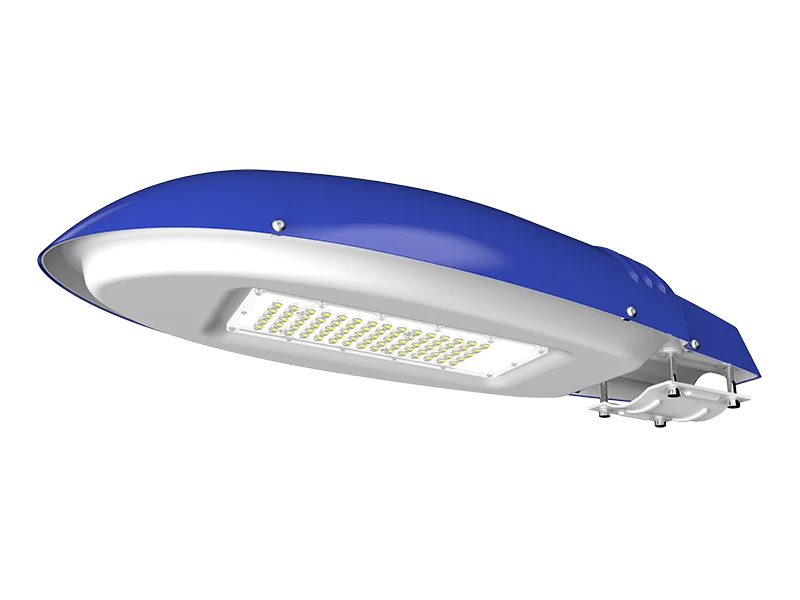 Light 50. Blue Carbon Street Light. Blue Carbon Tech Lamp.