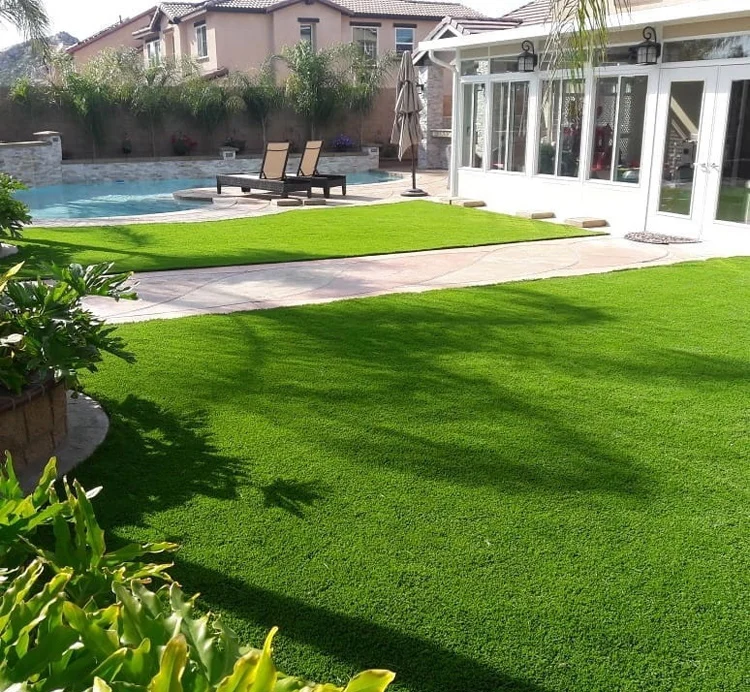 40毫米景观人造草人造草坪,花园合成草坪