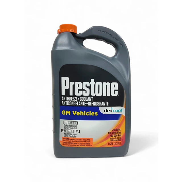 Prestone Gm Vehicles Antifreeze+coolant 1 Gal Improved Water Pump Life With Competitive Price