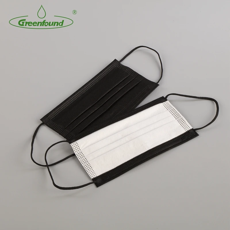 
Greenfound Wholesale Surgical Masks Black 3 ply TYPE IIR 