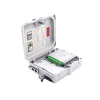 12port Fiber distribution box FDB Box caixa de ftth CTO box with Lgx Model PLC Splitter