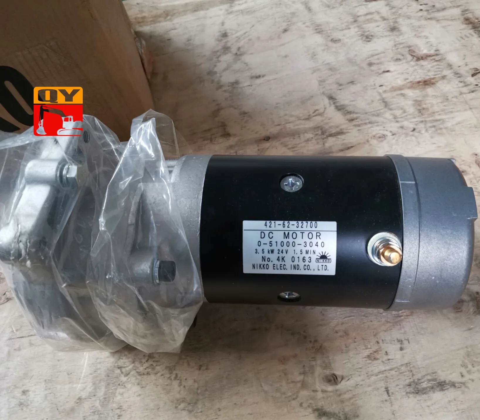 24v Power Steering Pump Motor For Dump Truck Hd4057r Hd6057e0 42162
