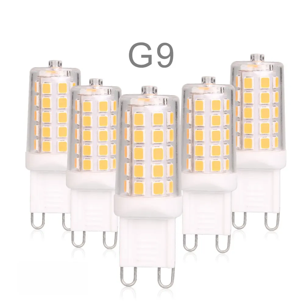 G9 led bulb dimmable 4w equivalent to 40w halogen G9 socket lamp no flicker 220v 110v dimmable G9 capsule light bulb