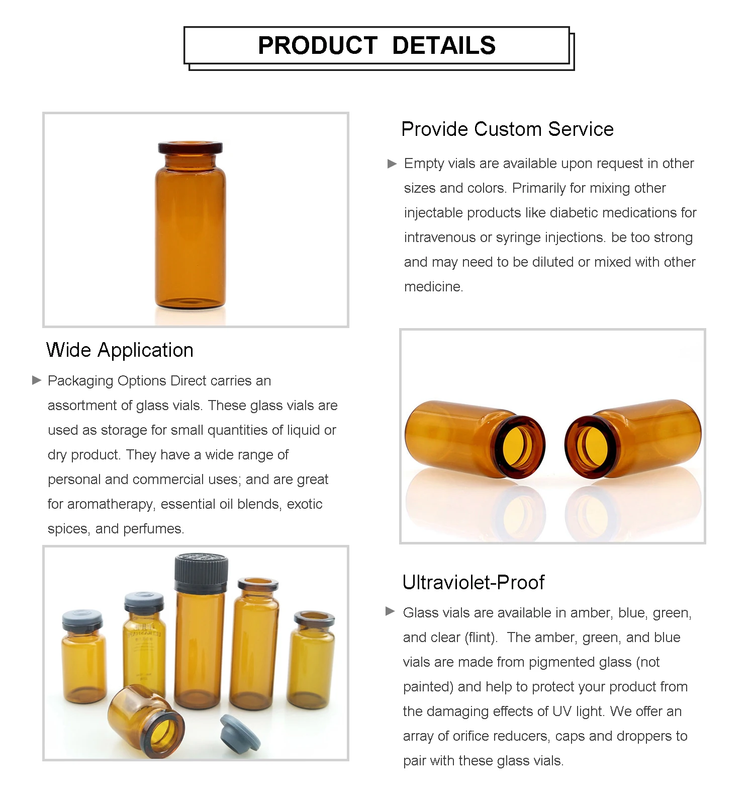 Use For Lyophilization Medicina 2ml 3ml 5ml 7ml 10ml 12ml 15ml 20ml 25ml 30ml Clear Amber