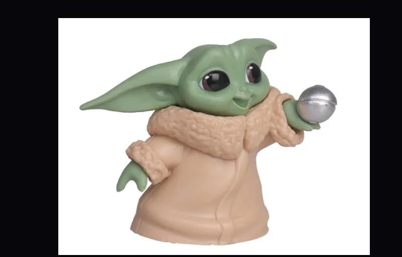 collection funny cute toy 5 styles baby yoda action figures for