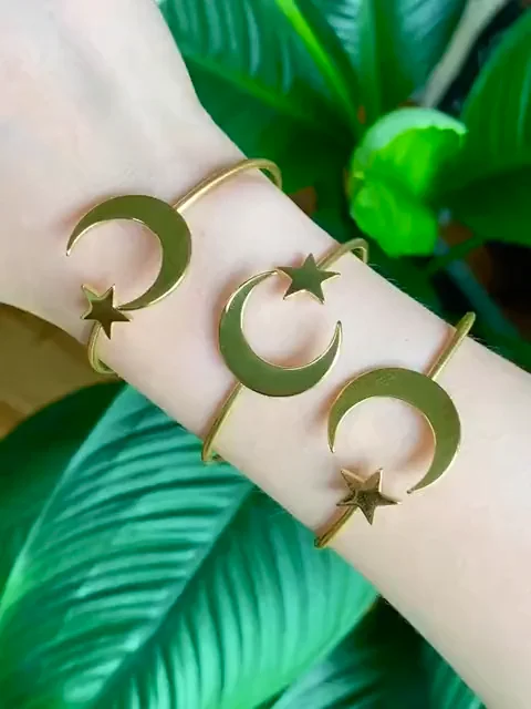 new fashion love pentagram charm gold-plated high quality