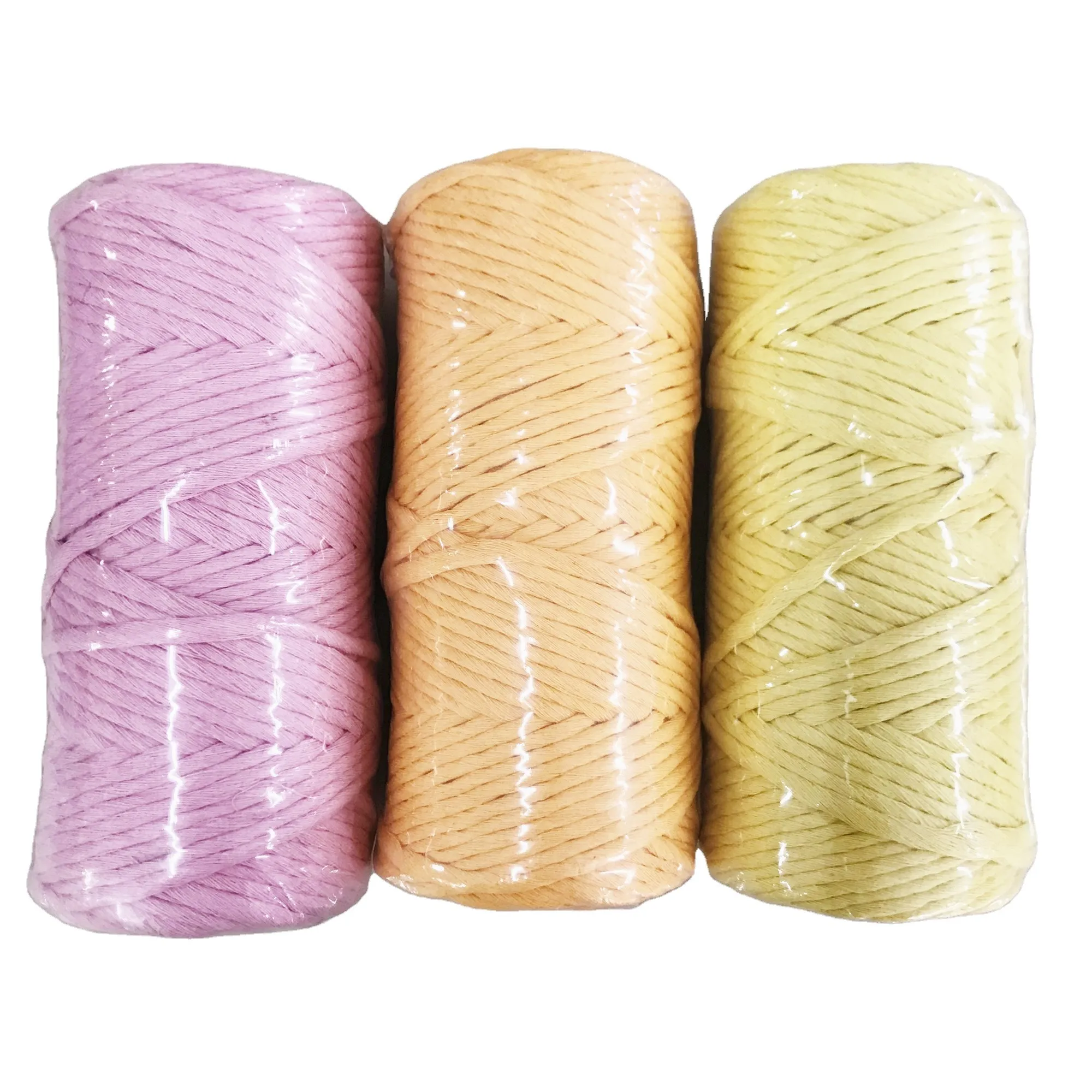 Macrame Cord Rope 10mm 3mm Braided Macrame Rope 100 Cotton Polyester