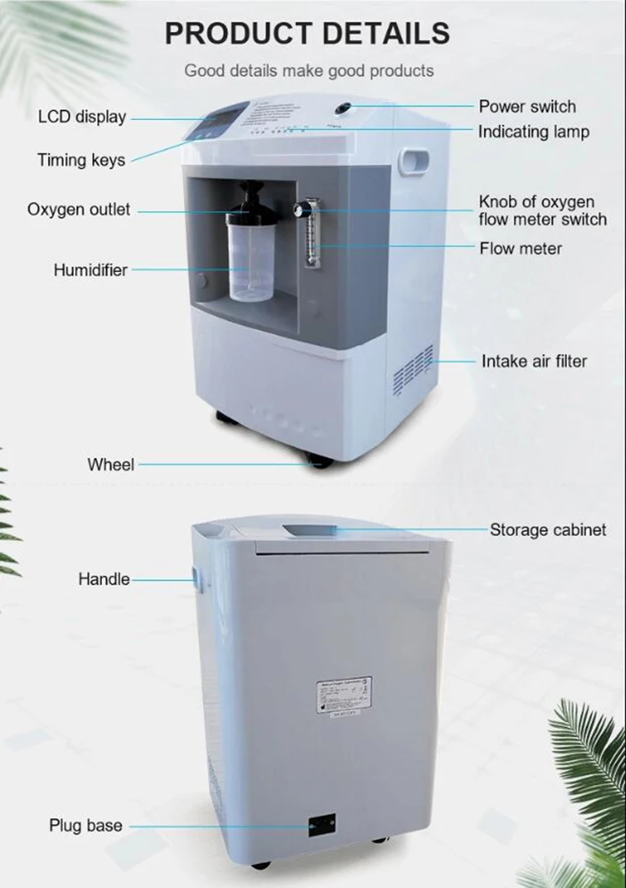 Best Sale Medical 5 Liters Oxygen Concentrator - KingCare | KingCare.net