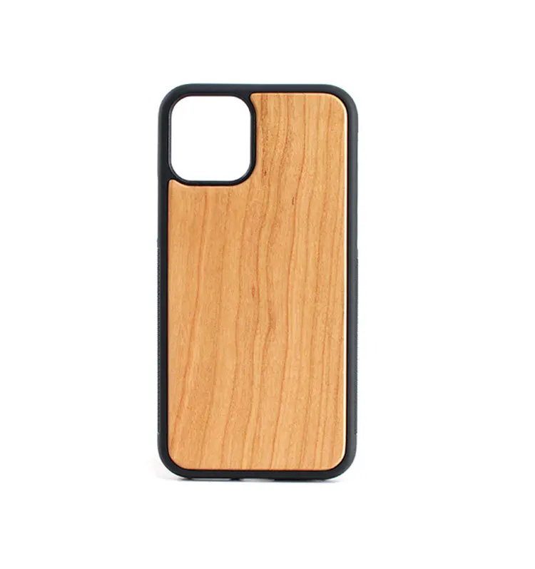 Real wood tpu pc phone case for iphone 11 for iphone 11 pro wood cover case