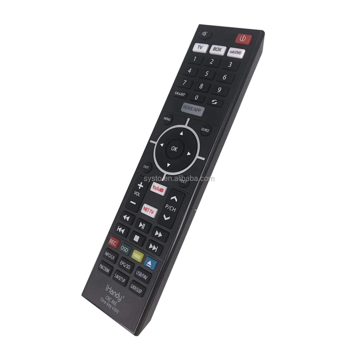 Systo Ihandy Crc86e Universal Ir Remote Controller Learning Remote