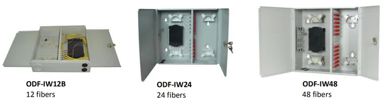 OEM Optical termination box metal type Indoor wall mounted fiber optic terminal box 32 core